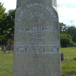 George L. Scott's gravestone