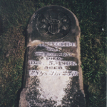 Harrison E. Cook's gravestone