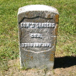 John E. Sanders' gravestone