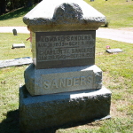 John E. Sanders' gravestone