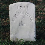 Joseph W. Maupin's gravestone