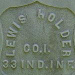 Lewis Holder's gravestone