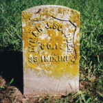 Lyman J. Scudder's gravestone