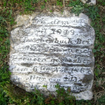 Rhinehold Lehman's gravestone