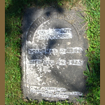 William Castell's gravestone