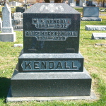 William F. Kendall's gravestone