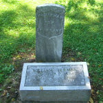 William Jerman's gravestone