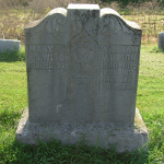 William Wilson's gravestone