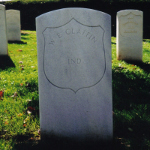 Edward W. Claflin's gravestone