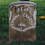 Frank Greene's gravestone