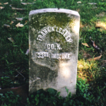 Franklin Lasley's gravestone