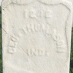 George Thomasson's gravestone