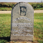 John M. Graham's gravestone