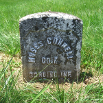 Moses Connell's gravestone