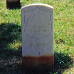 Marcus L. Hatten's gravestone