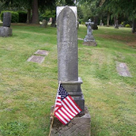 Samuel G. Benedict's gravestone