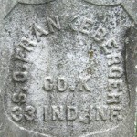 Samuel G. Frankeberger's gravestone