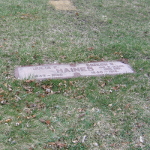 Simeon S. Haines' gravestone