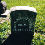 Thomas G. Dickerson's gravestone