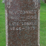 William H. Conner's gravestone