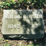 William H. Lester's gravestone