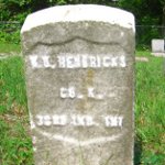 William O. Hendricks' gravestone