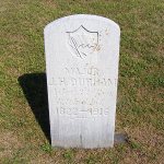 James H. Durham's gravestone