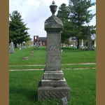 Andrew Yocum's gravestone