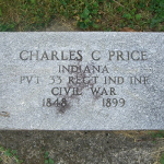 Christopher C. Price's gravestone