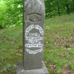 Henry Criss' gravestone