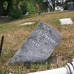 Joseph C. Simmons' gravestone