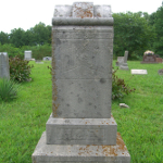 John R. Allen's gravestone