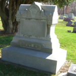 Peter Beeler's gravestone