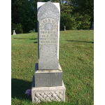 Reuben Yant's gravestone