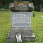 William L. Storm's gravestone